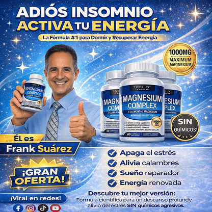 Magnesio Triple Complejo | 90 cápsulas