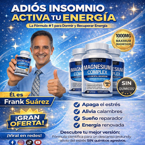 Magnesio Triple Complejo | 90 cápsulas