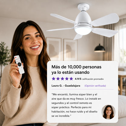 LumiAir™ | Ventilador de Bombillo