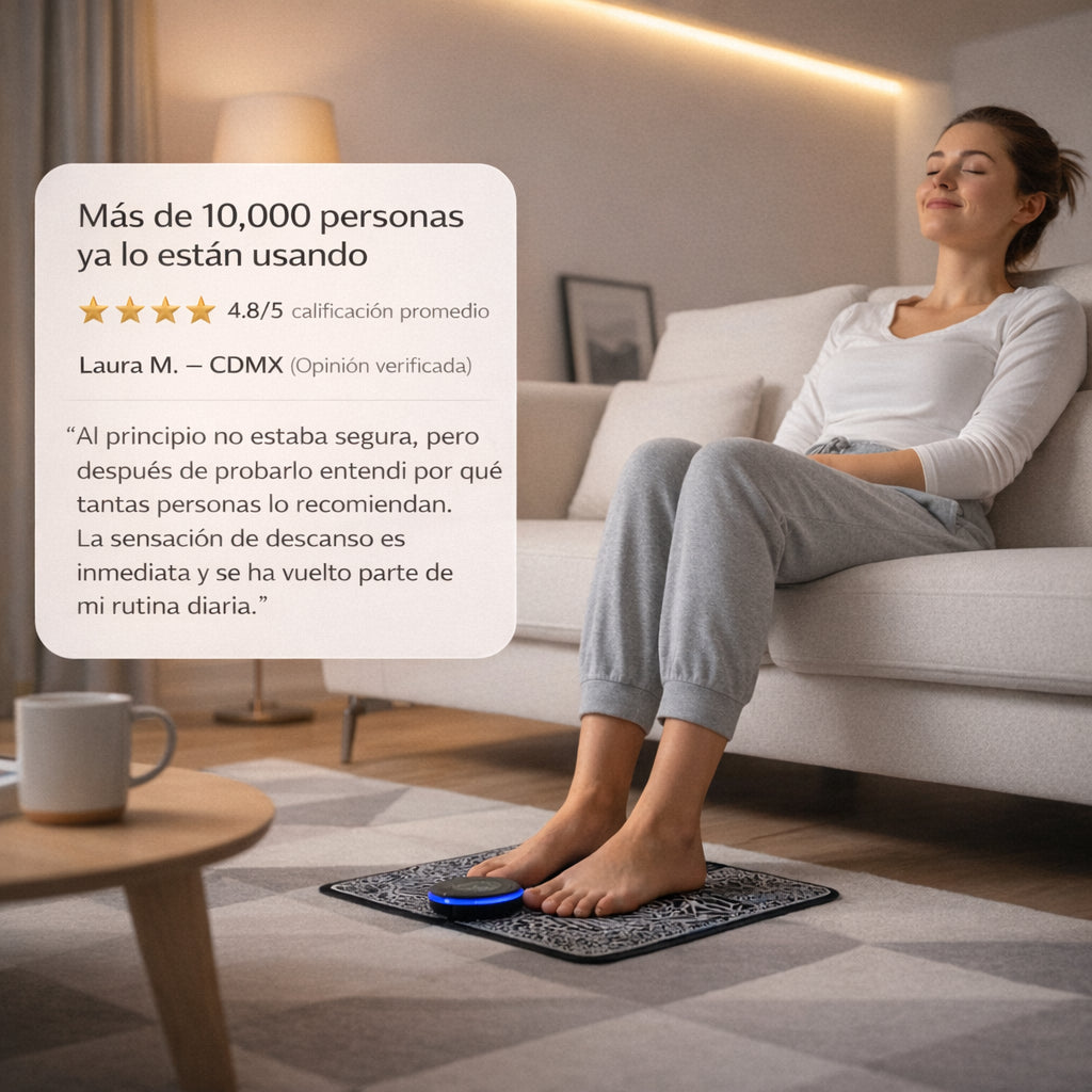 Masajeador estimulador de pies