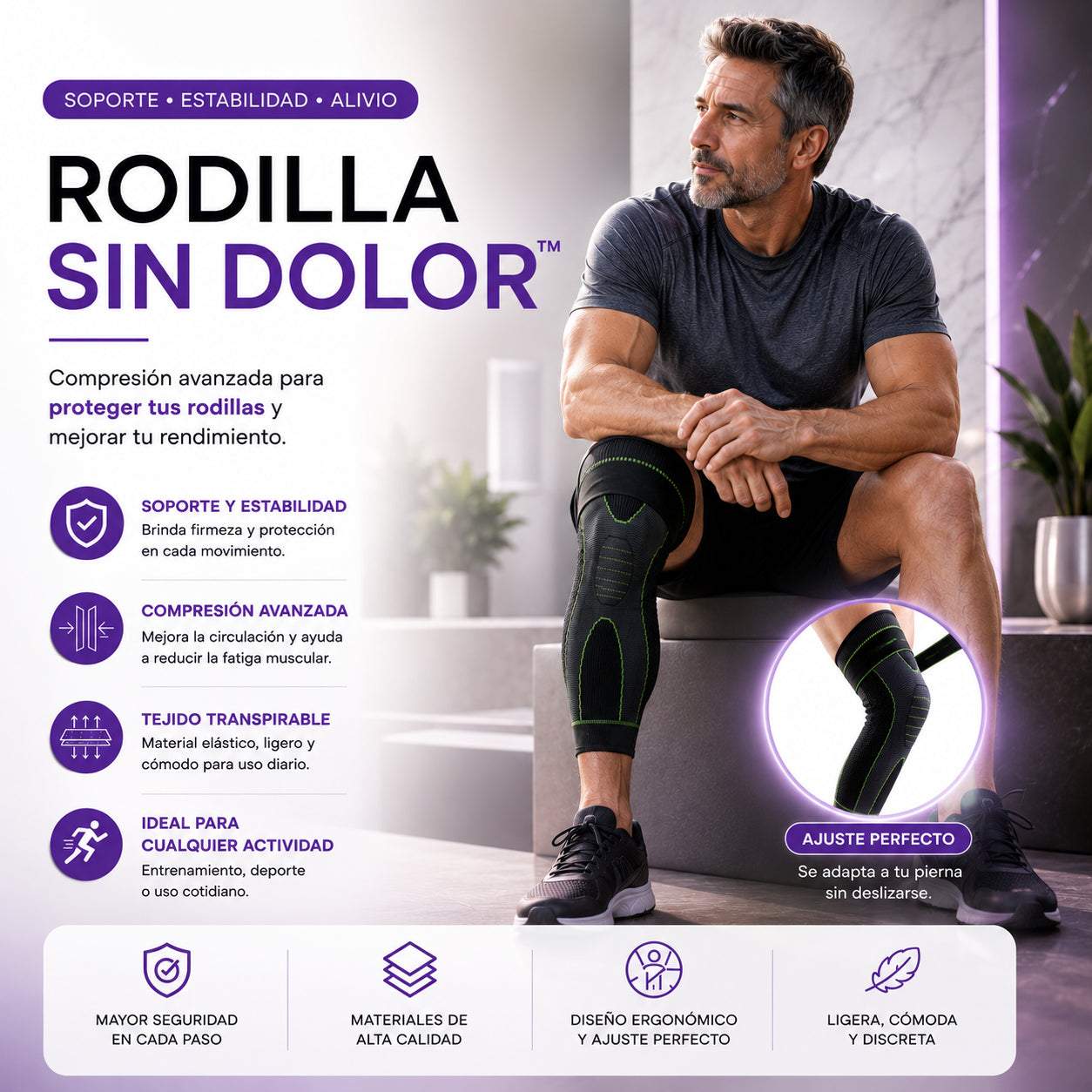 RODILLA SIN DOLOR™ | Rodilleras