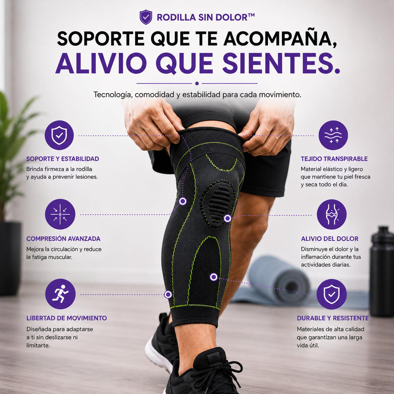 RODILLA SIN DOLOR™ | Rodilleras