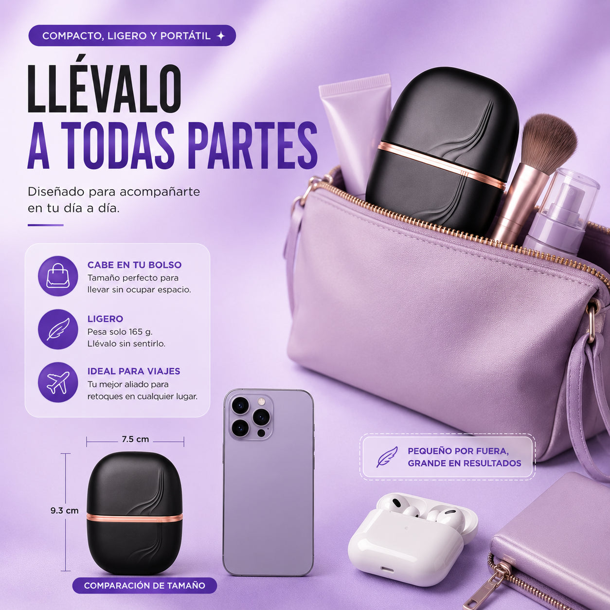 StyleGo™ | Cepillo Alisador Portátil