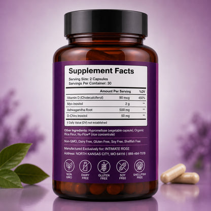 Suplemento Inositol Myo and D-Chiro