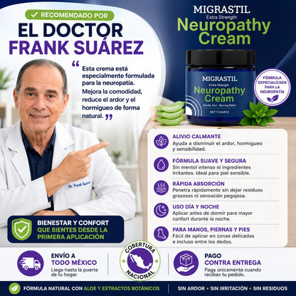 Crema Migrastil Neuropatia Alivio Cuerpo