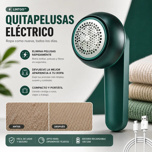 LintGo™ | Quitapelusas Eléctrico