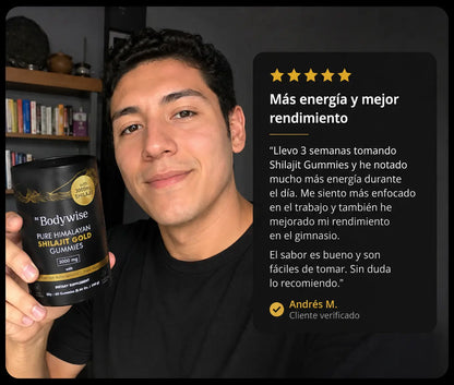 Gomitas Shilajit 3000 mg | 60 piezas