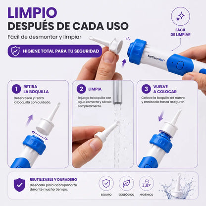 EarClean Pro™ | Limpiador de Oídos Eléctrico