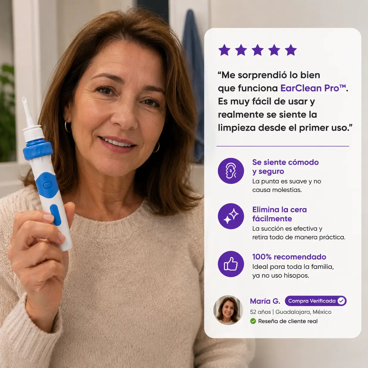 EarClean Pro™ | Limpiador de Oídos Eléctrico