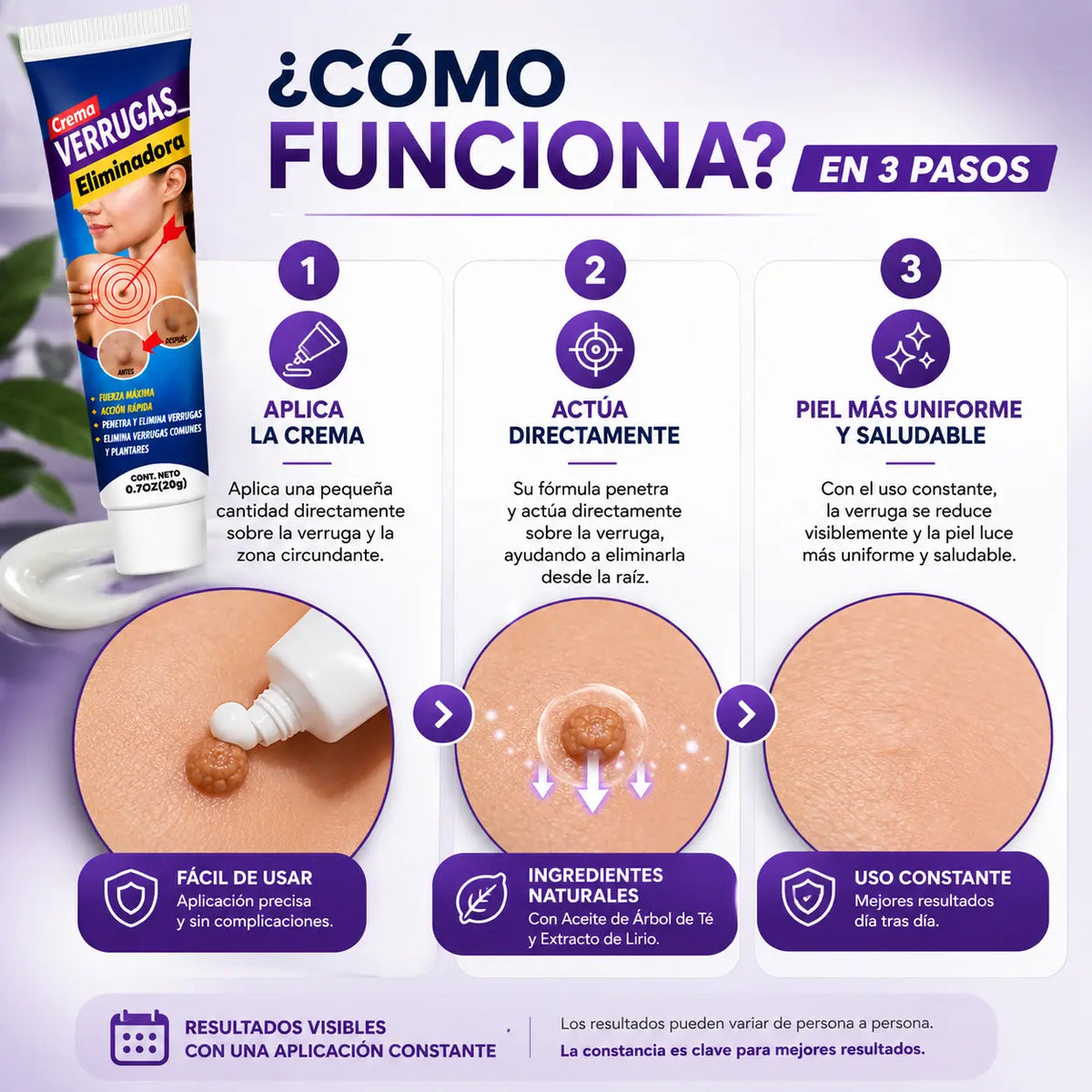 Hanel® | Crema Removedora de Verrugas