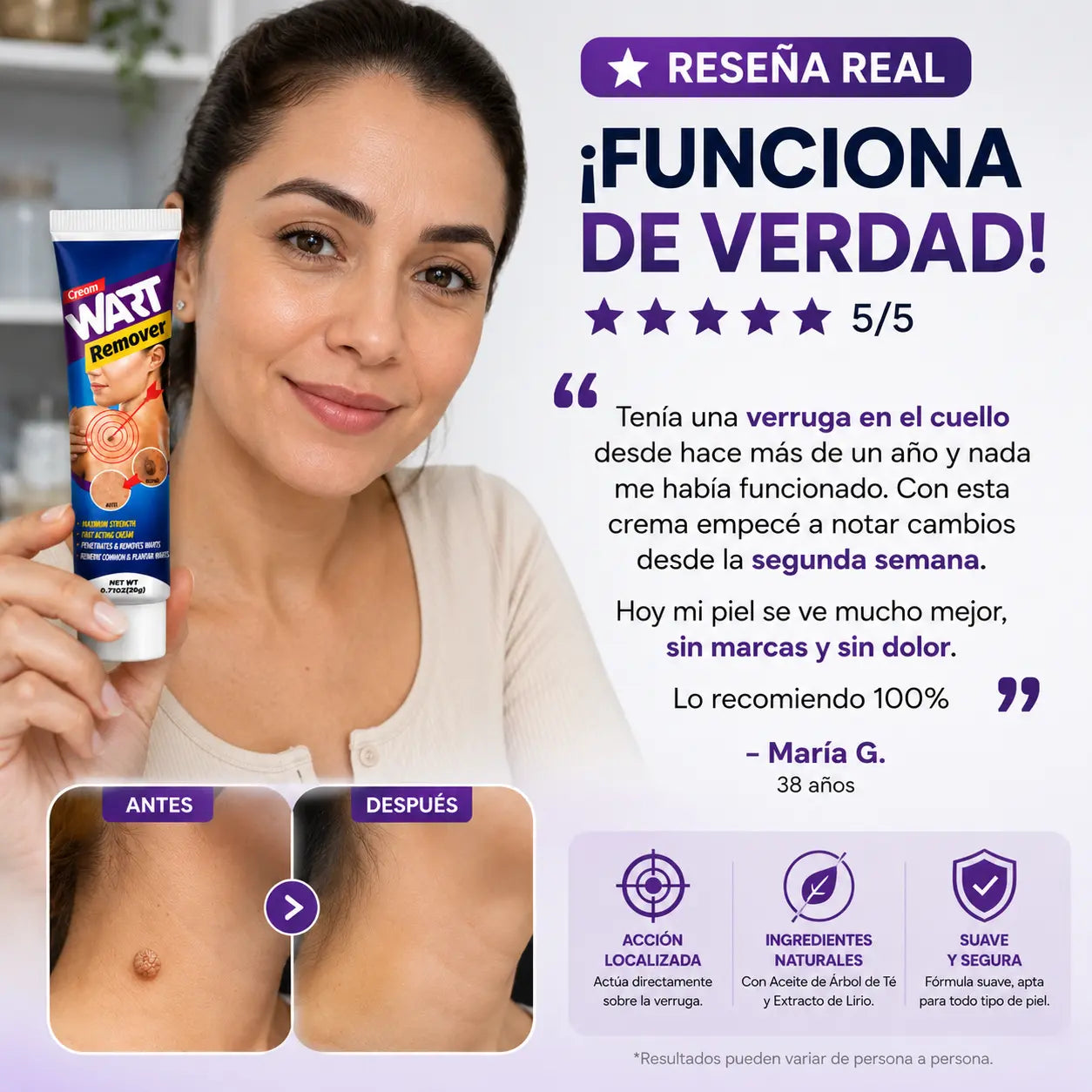 Hanel® | Crema Removedora de Verrugas