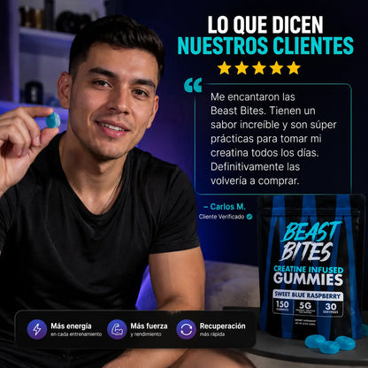 Beast Creatine™ | Gomitas de Creatina
