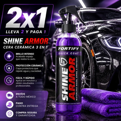 Shine Armor™ | Cera Cerámica 3 en 1