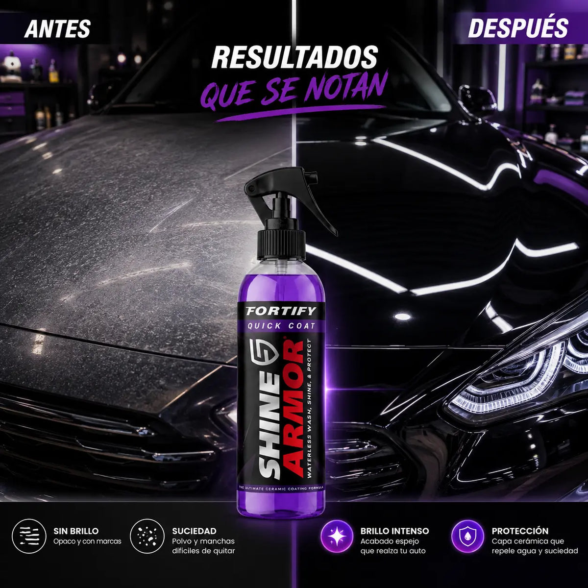 Shine Armor™ | Cera Cerámica 3 en 1