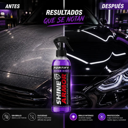 Shine Armor™ | Cera Cerámica 3 en 1