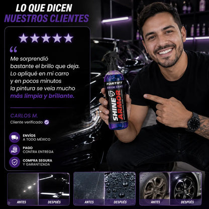 Shine Armor™ | Cera Cerámica 3 en 1