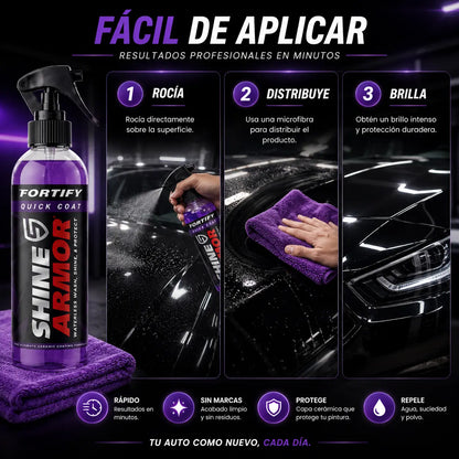 Shine Armor™ | Cera Cerámica 3 en 1