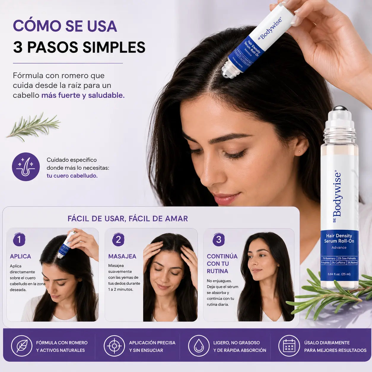 Bodywise® | Sérum Capilar de Romero