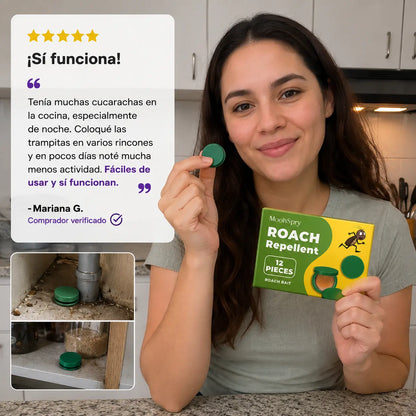 RoachStop™ | Eliminador de Cucarachas 24 Piezas