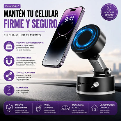 MagniGrip™ | Soporte Magnético para Celular