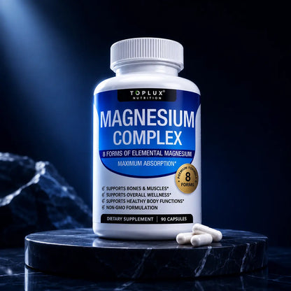 Suplemento Magnesio Complex Toplux | 90 cápsulas