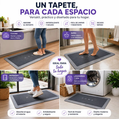 AquaMat™ | Tapete Antideslizante Absorbente