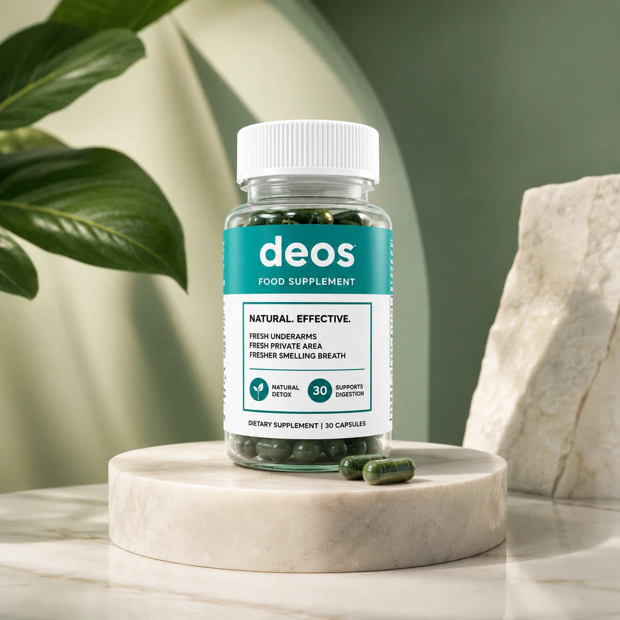 Deos Suplemento Elimina Mal Olor | 30 caps