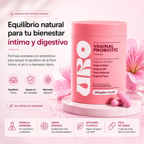Uro Probioticos Vaginales | 60 Cápsulas