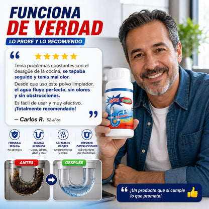 Polvo Limpia Tuberías | Piping