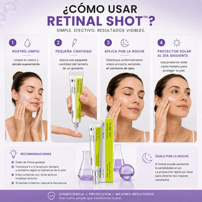 Retinal Shot™ | Crema Reafirmante Antiedad