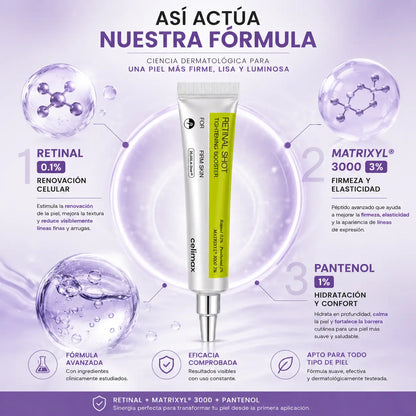 Retinal Shot™ | Crema Reafirmante Antiedad