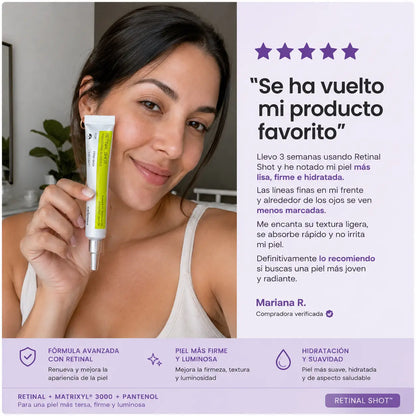 Retinal Shot™ | Crema Reafirmante Antiedad