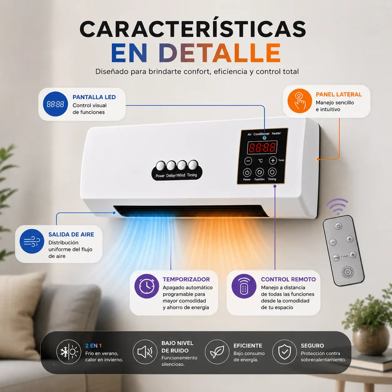 ClimaGo™ | Mini Aire 2 en 1