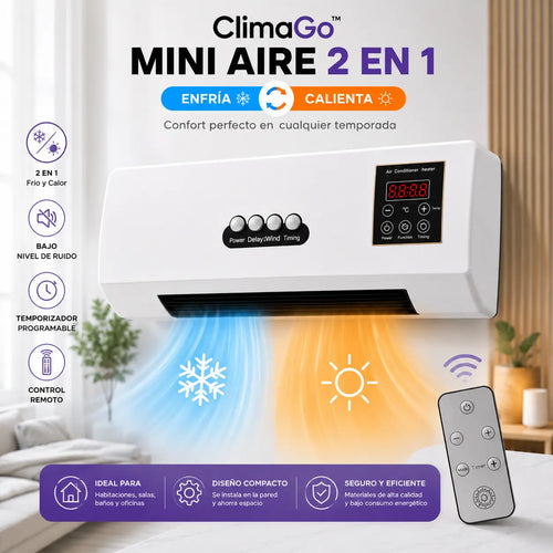 ClimaGo™ | Mini Aire 2 en 1