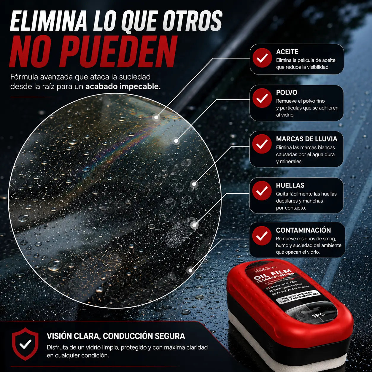 Limpiador Premium para Vidrios