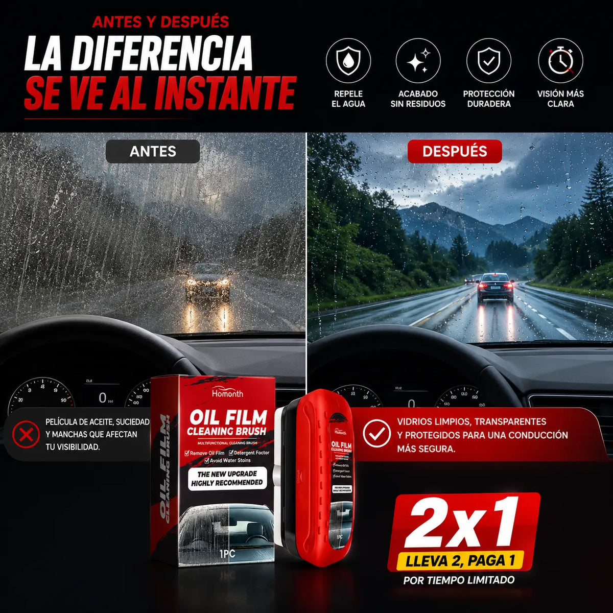 Limpiador Premium para Vidrios