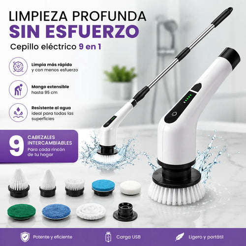 Cepillo Eléctrico 9 en 1