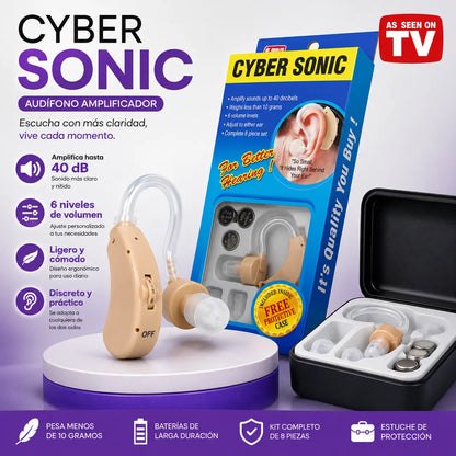 Cyber Sonic™ | Audífono Amplificador Inteligente