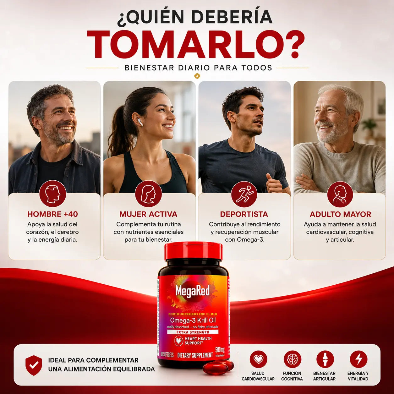 Suplemento MegaRed | 90 Cápsulas