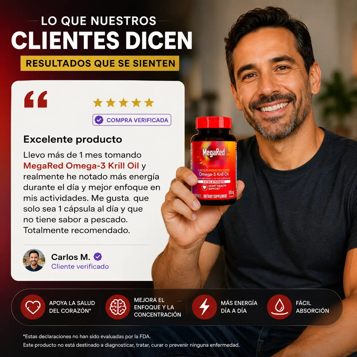 Suplemento MegaRed | 90 Cápsulas