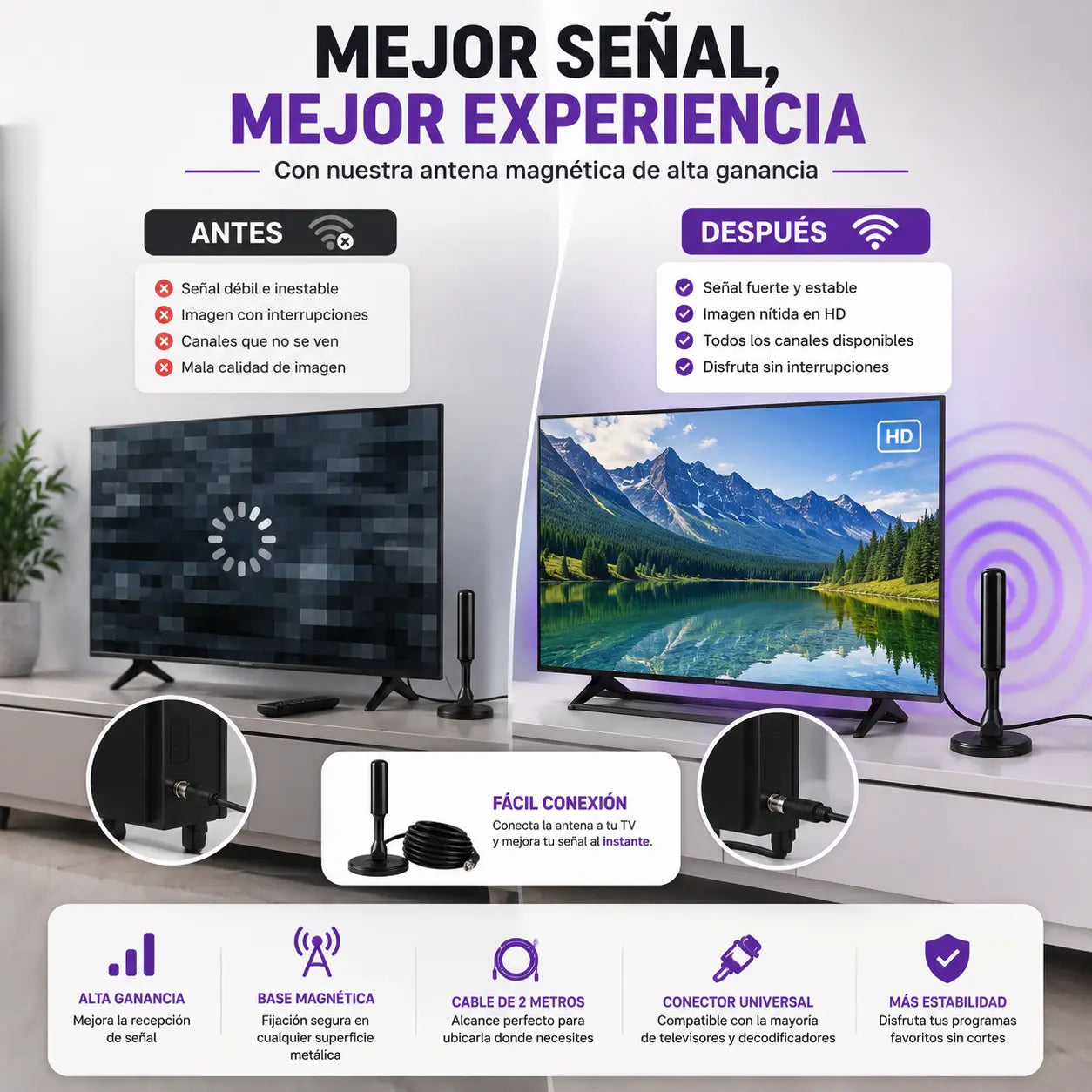 ConectaMax™ | Antena Digital