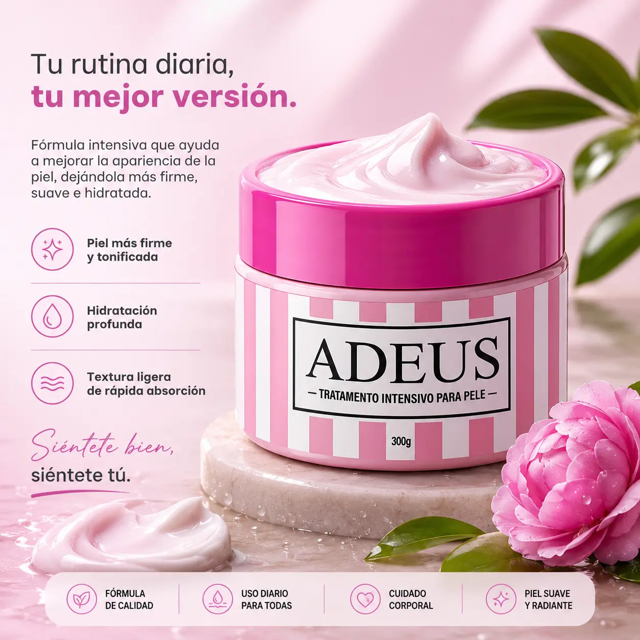 ADEUS™ | Crema Corporal Reafirmante 300gr