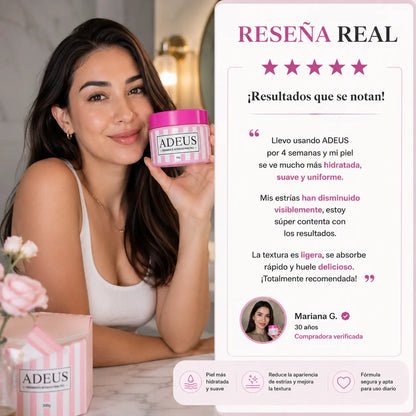 ADEUS™ | Crema Corporal Reafirmante 300gr