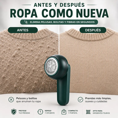 LintGo™ | Quitapelusas Eléctrico