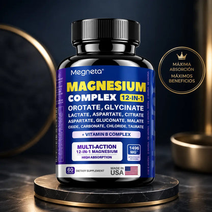 Suplemento Magnesio Complex | 60 Cápsulas