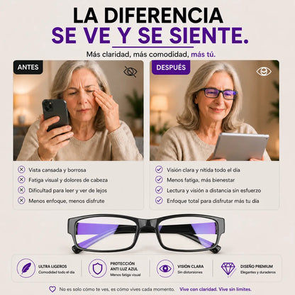 Claridad Total™ | Lentes de Enfoque Automático